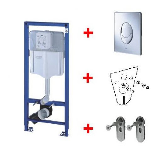 Инсталляция для подвесного унитаза Grohe Rapid SL 38750001
