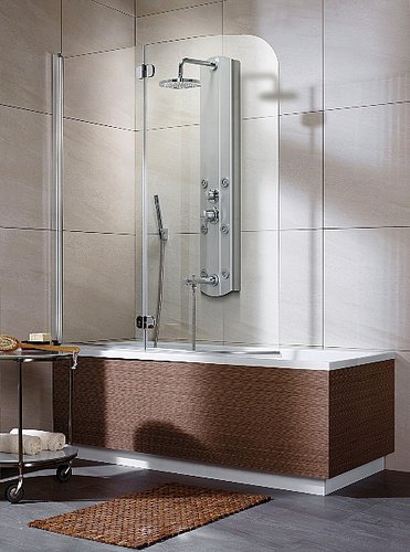 Шторка для ванной Radaway EOS PND 205202-101L (130 см) прозрачное стекло