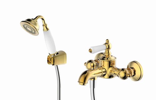 Смеситель для ванны Bravat Art F675109U-B бронза