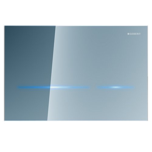 Смывная клавиша Geberit Sigma 80 (116.090.SM.1) зеркальное стекло (бесконтактная)