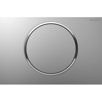 Смывная клавиша Geberit Sigma 10 New (115.758.KN.5) (матовый хром/хром)