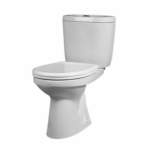 Унитаз напольный Santek Анимо 1WH302137 (косой выпуск) (двойной смыв) с сиденьем микролифт