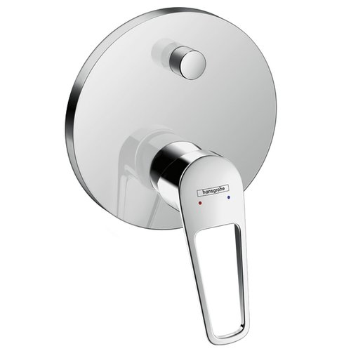 Смеситель для ванны Hansgrohe Novus Loop 71345000S со скрытой частью (71345000+01800180)