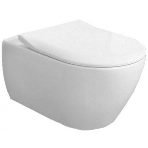 Унитаз подвесной Villeroy & Boch Subway 2.0 DirectFlush (5614R201) (безободковый) с микролифтом