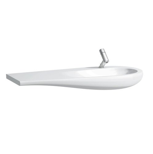 Раковина Laufen Alessi One 8.1497.4.400.104.1 (120 см) полочка слева