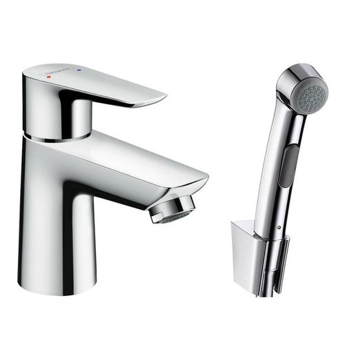Смеситель для раковины Hansgrohe Talis E 71729000 с гигиеническим душем