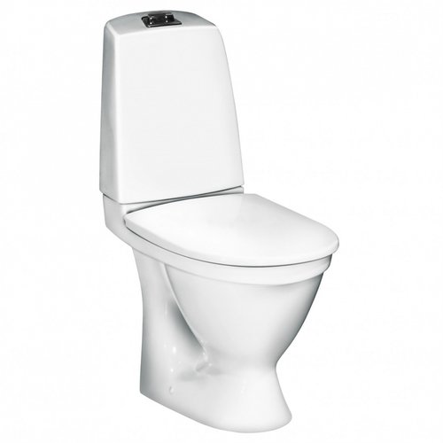 Унитаз напольный Gustavsberg Nautic Hygienic Flush (GB111500201205) безободковый (вертикальный выпуск)