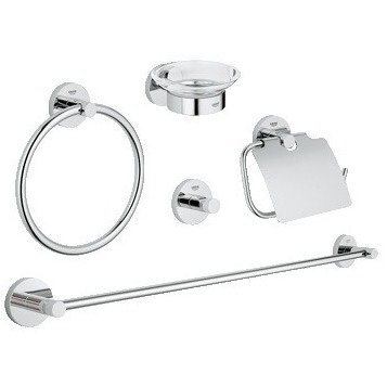 Набор аксессуаров для ванной комнаты Grohe Essentials 40344001