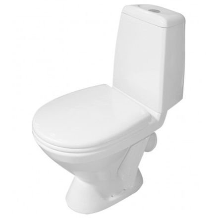 Унитаз напольный Sanita Кама эконом WC.CC/Kama/1-P/WHT.G/S1