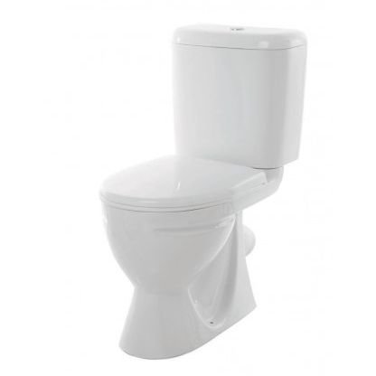 Унитаз напольный Sanita Стандарт комфорт WC.CC/Standart/2-DM/WHT.G/S1 (антивсплеск, микролифт)