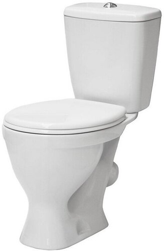 Унитаз напольный Sanita Эталон эконом WC.CC/Etalon/1-P/WHT.G/S1 (антивсплеск)