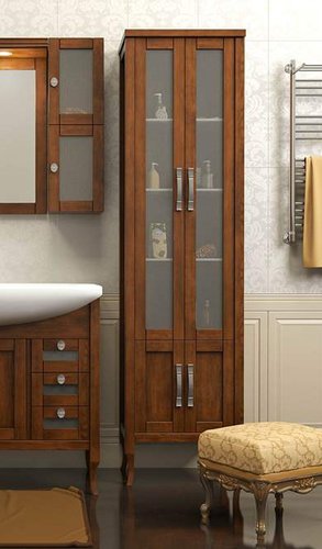 Пенал Opadiris Мираж 50 2х створчатый светлый орех