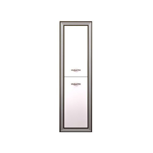 Пенал Opadiris Карат 50 (белый глянец с серебряной патиной)