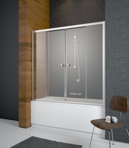 Шторка на ванну Radaway Vesta DW140 (203140-06) стекло фабрик