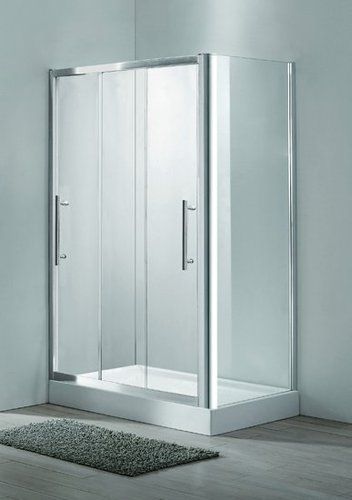 Душевой уголок Cezares Trio AH-22-120/90-P-Cr