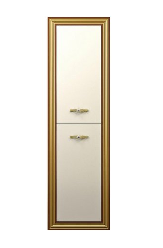 Пенал Opadiris Карат 50 (белый глянец с золотой патиной)