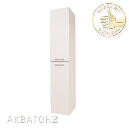 Шкаф-колонна Акватон Мадрид белая левый/правый