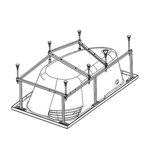 Монтажный комплект для ванны Santek Эдера 170х110 (1WH112426)