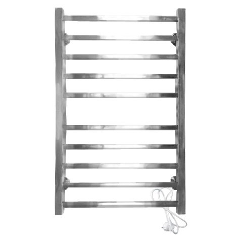 Полотенцесушитель электрический Domoterm Квадро 109-S П10 (53x86) тэн справа