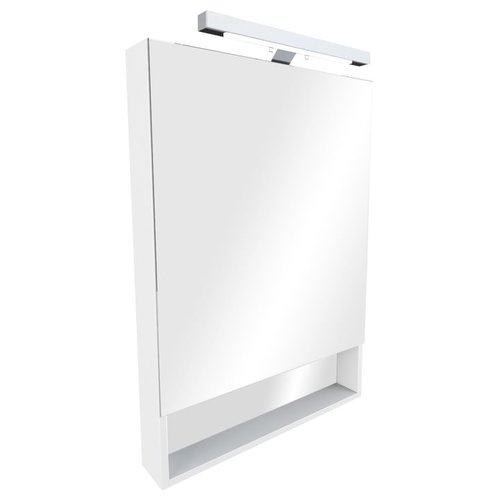 Зеркальный шкаф Roca Gap ZRU9302748 (60 см) белый матовый