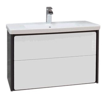 Тумба под раковину Roca Ronda (ZRU9302964) (70 см) белый глянец/антрацит
