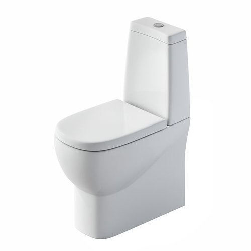 Унитаз напольный Sanita Luxe Infinity (WC.CC/Infinity/2-DM/WHT.G/S1) с крышкой-сиденьем микролифт