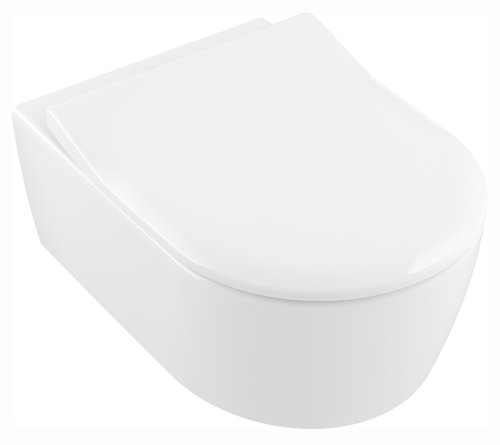 Унитаз подвесной Villeroy & Boch Avento Directflush 5656RS01 с микролифтом Slim
