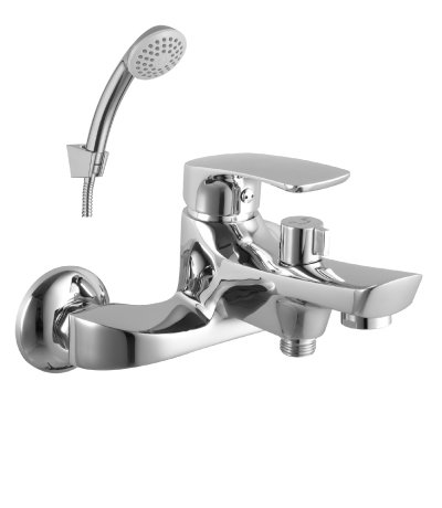 Смеситель для ванны Lemark Shape LM1712C с коротким изливом