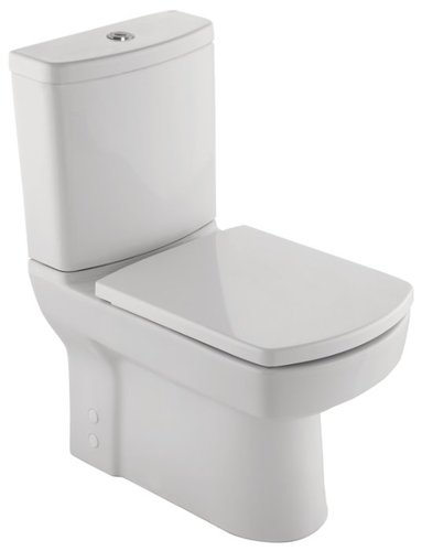 Унитаз напольный Kale Basics 310200100065 безободковый с крышкой-сиденьем микролифт