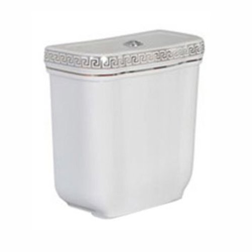 Бачок Creavit Klasik KL410.000X0 декор VERCACI/ХРОМ