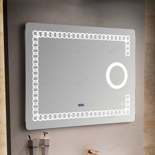 Зеркало для ванной комнаты MELANA-8060 (MLN-LED093) с LED-подсветкой