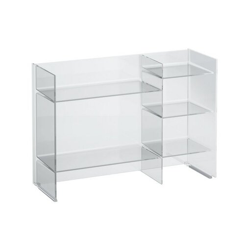 Стеллаж Laufen Kartell 3.8933.1.084.000.1 (75 см) прозрачный