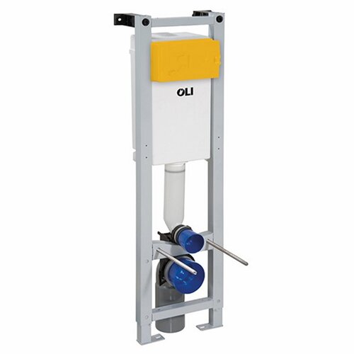 Инсталляция для подвесного унитаза OLI QUADRA Sanitarblock 141945 пневматическая