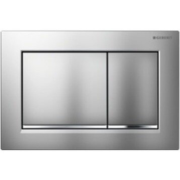 Смывная клавиша Geberit Sigma 30 (115.883.KN.1) (хром матовый/хром глянцевый)