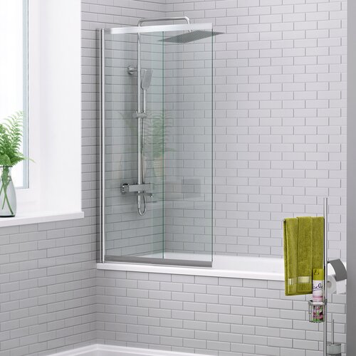 Душевая шторка на ванну WasserKRAFT Main 41S (41S02-80) (80x140)