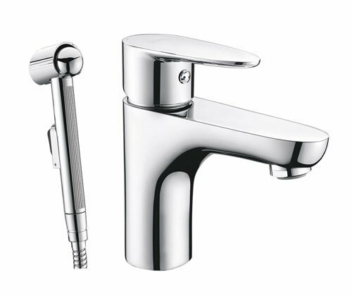 Смеситель встраиваемый WasserKRAFT Leine 3508 с гигиенической лейкой
