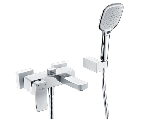 Смеситель для ванны WasserKRAFT Aller 1061 WHITE