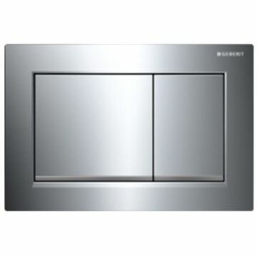 Смывная клавиша Geberit Sigma 30 (115.883.KH.1) (хром глянцевый/хром матовый)