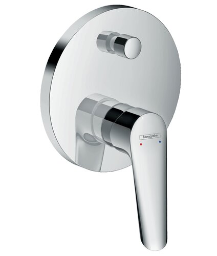 Смеситель для ванны Hansgrohe Logis E 71404000S со скрытой частью (71404000+01800180)