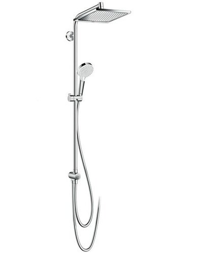 Душевая система Hansgrohe Crometta E 240 1jet Showerpipe Reno (27289000) (240 мм)