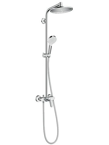 Душевая система Hansgrohe Crometta S 240 1jet Showerpipe (27269000) (240 мм)