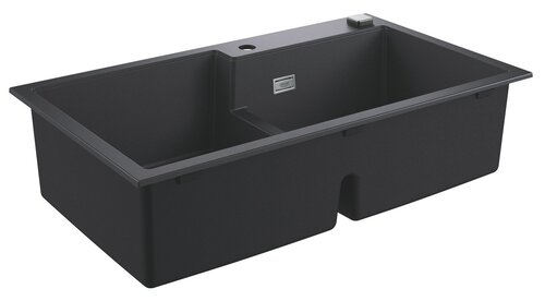 Мойка кухонная Grohe K500 (31649AP0) гранитная, черная