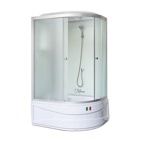 Душевая кабина Maroni AREZZO LOMBARDIA (WDASL-016M) левая (120х85)