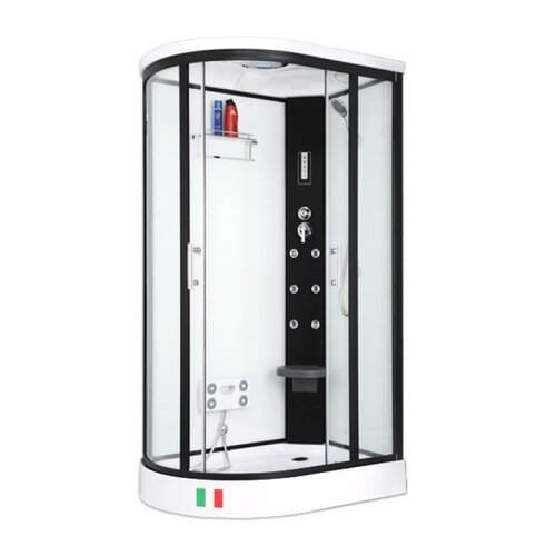 Душевая кабина Maroni CORSICA (WBLAL-027S) (120х85) правая