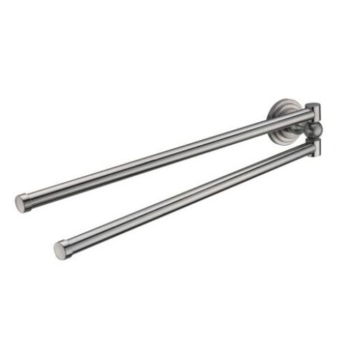 Полотенцедержатель Wasserkraft Ammer К-7000 (K-7031) (45 см) (двойной) настенный