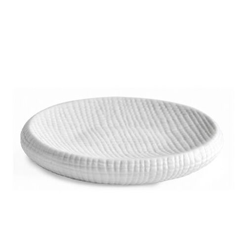 Мыльница Wasserkraft Dinkel K-4600 (K-4629) (фарфоровая) белая