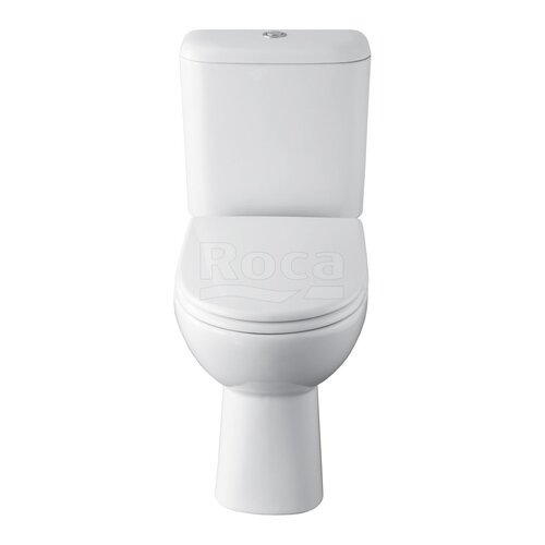 Унитаз напольный Roca Access (34P23800Y) с крышкой-сиденьем микролифт (горизонтальный выпуск)