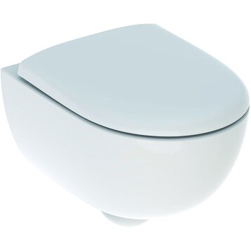 Унитаз подвесной Geberit Renova Compact 500.803.00.1 (безободковый) микролифт