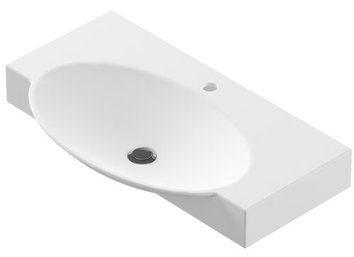 Раковина накладная Sanita Lux Infinity (INF76SLWB01) (76 см)