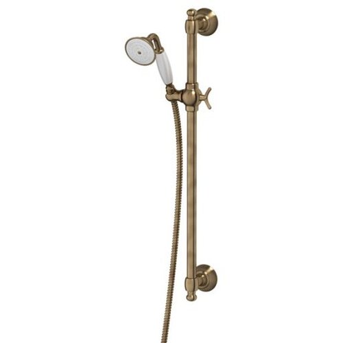 Душевая штанга Ponsi Stilmar Antique Bronze (PON 376..ST.BA), с душем (античная бронза)